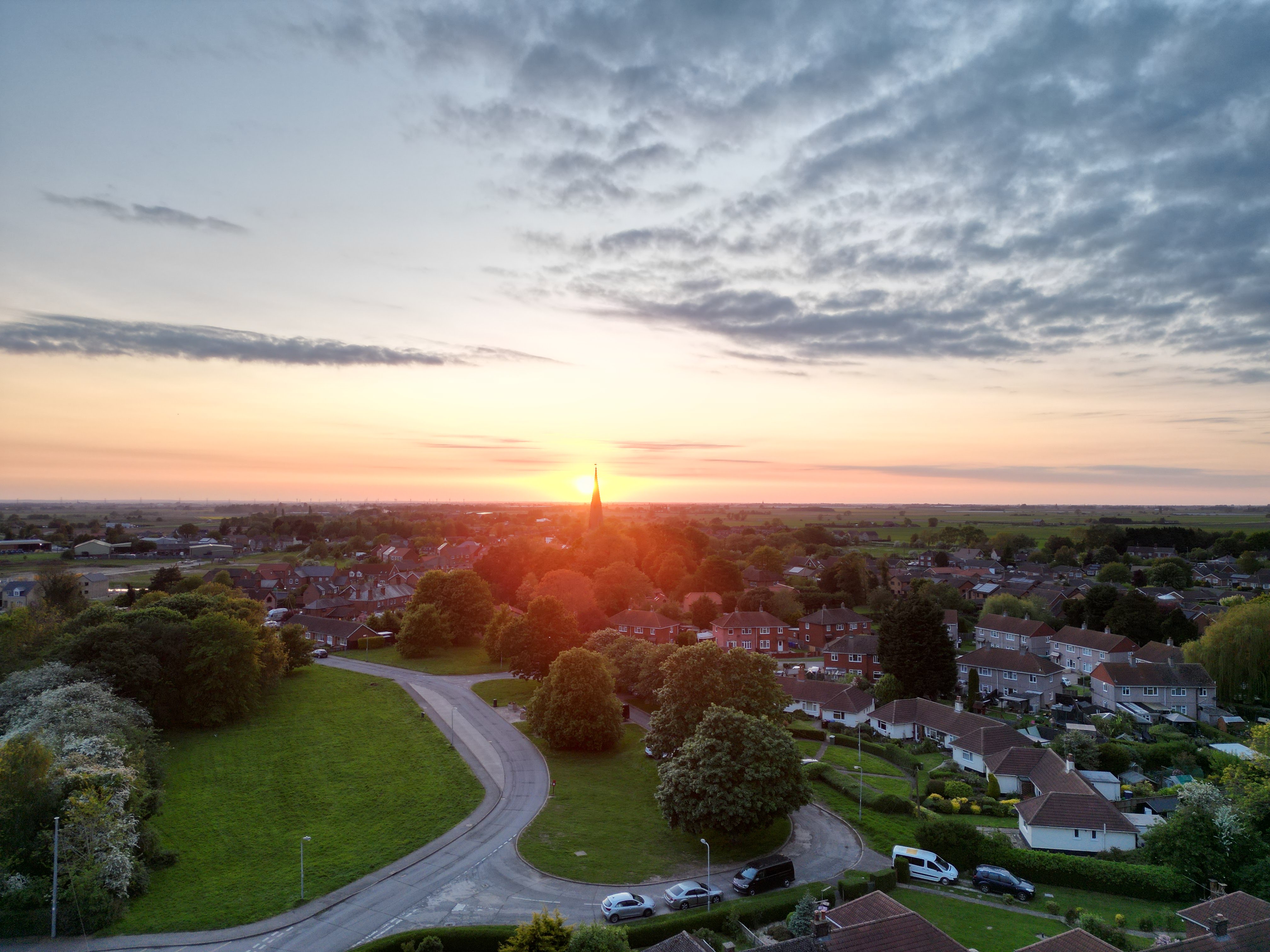 Sutterton from the Sky